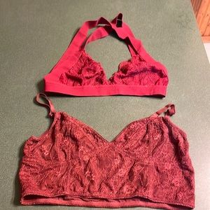 Bra’s two for one price, lrg and med